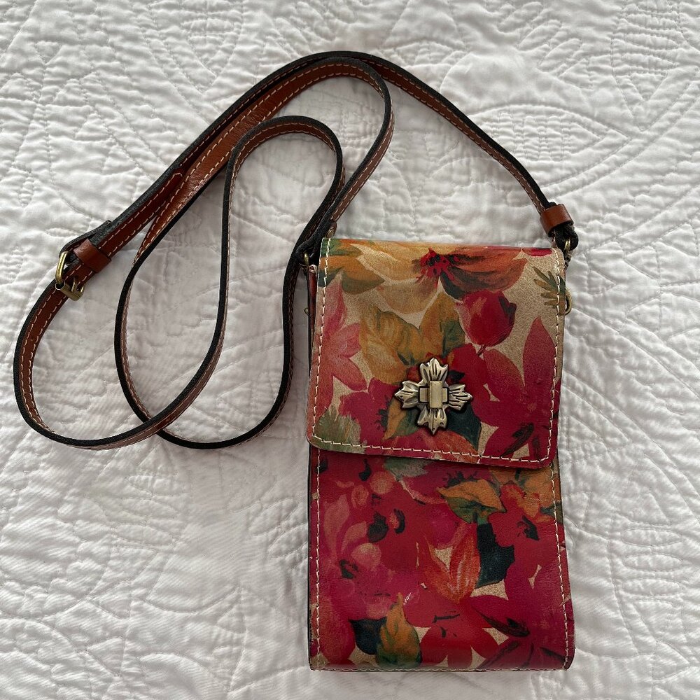 Patricia Nash Floral Rivella  crossbody bag